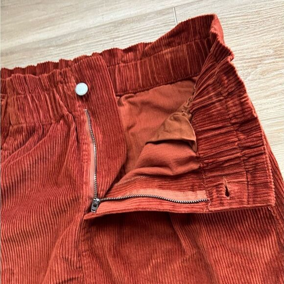 ROXY Silent Days Orange Mini Skirt Size Large - Picture 6 of 9